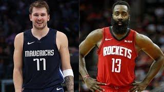 Luka Doncic (41 PTS, 6 REB, 10 AST) vs. James Harden (32 PTS, 9 REB, 11 AST) Battle in MVP Showcase