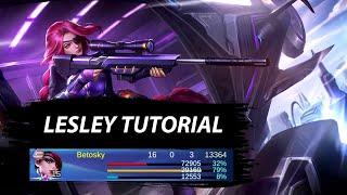 Watch This If You Want To Completely Destroy The Enemies With Lesley (Tutorial)