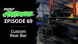 Custom Rear Bar - EP69 - Project #Tightsqueeze - Suzuki Samurai SJ413 Tin Top Build