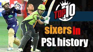 Top 10 Sixers in PSL history | Most Sixes in PSL | Top 10 PSL | PSL 2020