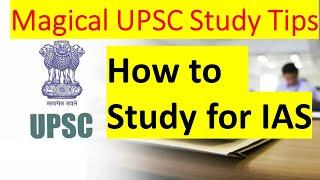 How to study for IAS? | Magical UPSC Study Tips | UPSC CSE 2020 | Aman Sharma