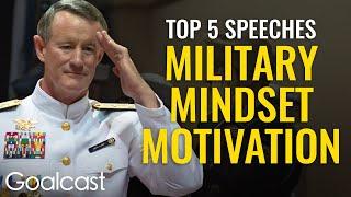 TOP 5 EPIC MILITARY SPEECHES | "Make Your Bed" and MORE! Train Your Mind Like The Military-Goalcast