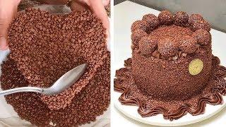 Top 10 Yummy Chocolate Cake Decorating Ideas | Most Satisfying Chocolate Cake Recipe | Tasty Cake