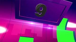 3d top 10 to 20 number numerical ranking countdown (black mart)