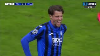 Atalanta 4-1 Valencia 19 feb 2020 champion League 16: Hans Hateboer scores twice