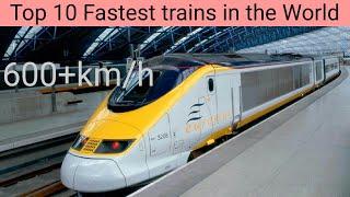 Top 10 Fastest train of 2020 in the World || Top 10 Facts || Hasnain Iqbal ||