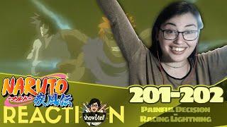 Naruto Shippuden 201-202. Painful Decision  Racing Lightning | Reaction