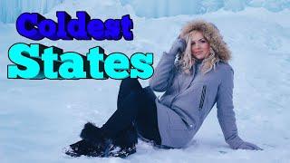 Top 10 Coldest States.