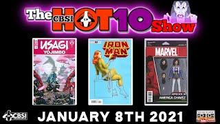 CBSI Hot 10 Comics List: The Top Ten Comic Books Week of 01/08/2021