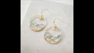 フープバブルピアス