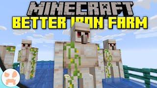 How to IMPROVE YOUR IRON FARM! - Minecraft 1.16+ Iron Farm Fixes & Improvements