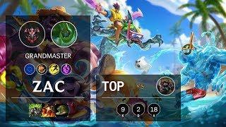 Zac Top vs Dr. Mundo - EUW Grandmaster Patch 10.3