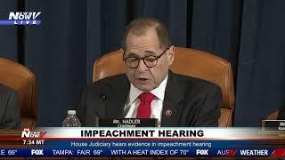 WE DEMAND WITNESSES: Republicans Start FIREWORKS At Impeachment Hearing