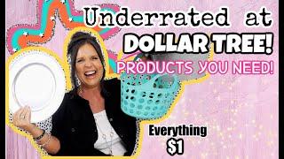 UNDERRATED AT DOLLAR TREE! | MY TOP 10 | You Need These In Your Life!