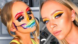 Rainbow Eye Makeup Tutorials. Best Colorful Eye Makeup Transformation Compilations 2020