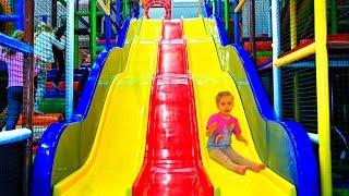 Best kids play center with big slide