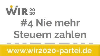 Nie mehr Steuern zahlen! Beispiel für unser spektakuläres Programm