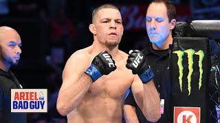 What should the UFC do with Nate Diaz’s callouts? | Ariel & The Bad Guy | ESPN MMA