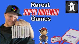 Top 10 Rarest Most Expensive SNES Super Nintendo Games - 2021 Edition