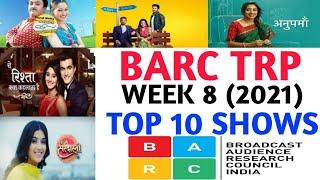 BARC Trp of Week 8 (2021) || Top 10 Indian Serials || TRP Of This Week