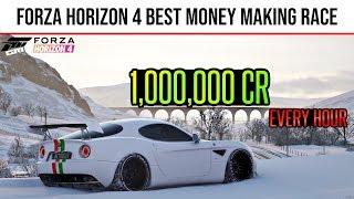 Forza Horizon 4 - How to earn 1 Million CR in 1 Hour | Forza Horizon 4 Money Method | Easy Money FH4
