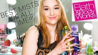 MY TOP 10 BATH & BODY WORKS MISTS OF ALL TIME!!!