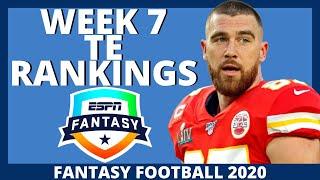 2020 Fantasy Football Rankings - Week 7 Tight End Rankings (Top 20)