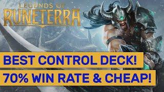 CHEAPEST CONTROL DECK! 70% Win Rate Great Farming Deck! | Legends Of Runeterra