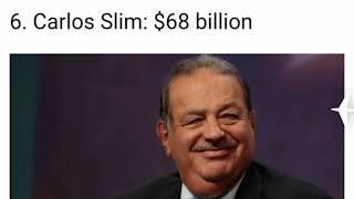 Top 10 richest people in the world 2019