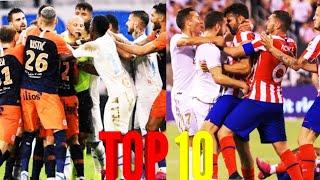 Top 10 Crazy Fights In Football 2019/20•HD