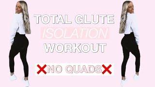 GLUTE ISOLATION WORKOUT| TARGET STUBBORN GLUTES