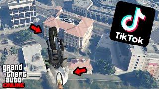 Testing REAL Viral TikTok GTA 5 Glitches In GTA 5 Online!!