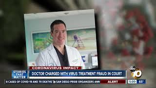 1st court hearing for local doctor charged in COVID-19 fraud scheme