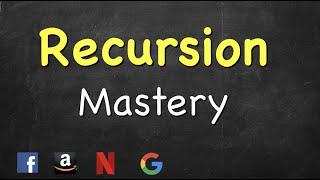 Master Recursion for Coding Interviews 