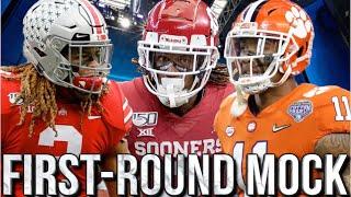 COMPLETE 2020 1ST ROUND NFL MOCK DRAFT 