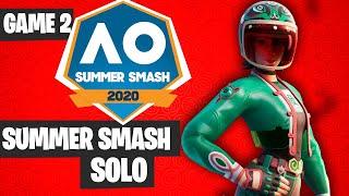 Fortnite Summer Smash SOLO Game 2 Highlights Fortnite Australian Open