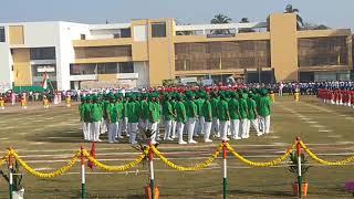 P.T. Mass Drill Done by Centre Primary English School Silvassa on 26th January 2020.