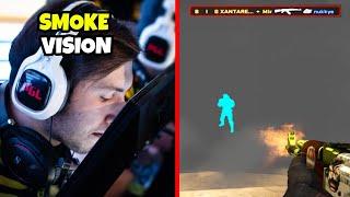 Legends say this guy can see through smokes... - Just Xantares Things CS:GO 2020