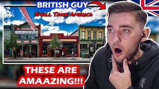 British Guy Reacts to Top 10 best very small towns in America.