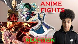 Top 10 Most Impactful Hand to Hand Combat Anime Fights Vol  2 REACTION