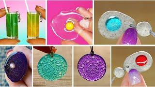 TOP 18 DIY JEWELRY IDEAS FOR TEENAGERS |  FAIRY PENDANTS MADE OUT OF AN EPOXY RESIN