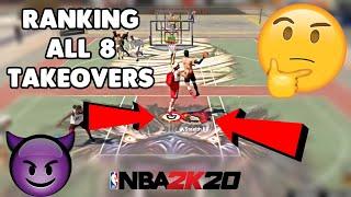 WHAT IS THE BEST TAKEOVER IN NBA 2K20? RANKING THEM ALL 1-8!