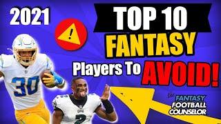 Top 10 Fantasy Football Players to avoid in 2021