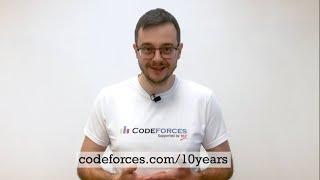 Codeforces: 10 years!