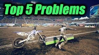 Top 5 Problems - Supercross 3 The Official Videogame