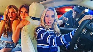 I GOT PULLED OVER with My BEST FRIENDS In The Car PRANK **LIVE FOOTAGE**