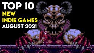 Top 10 NEW Indie Games on Steam (August 2021 Release)