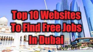 Top 10 Websites To Find Free Jobs In Dubai || Dubai Job Popular Search Sites