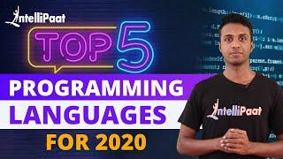 Best Programming Language to learn in 2020 For Job in Google, Microsoft, Infosys, TCS | Intellipaat