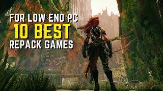 Top 10 Best Repack Games For Low End Pc High End Graphics | Open World Low End Pc Games (Under 5gb )